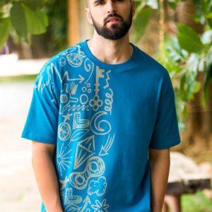 Neon Chaos Oversized Tee