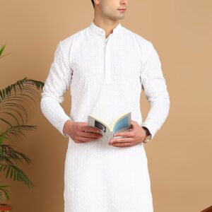 Embroidered Straight Kurta
