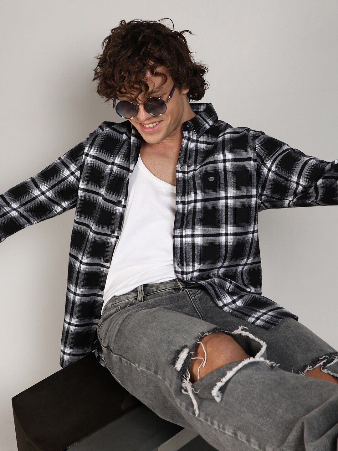 Checked Casual Shirt