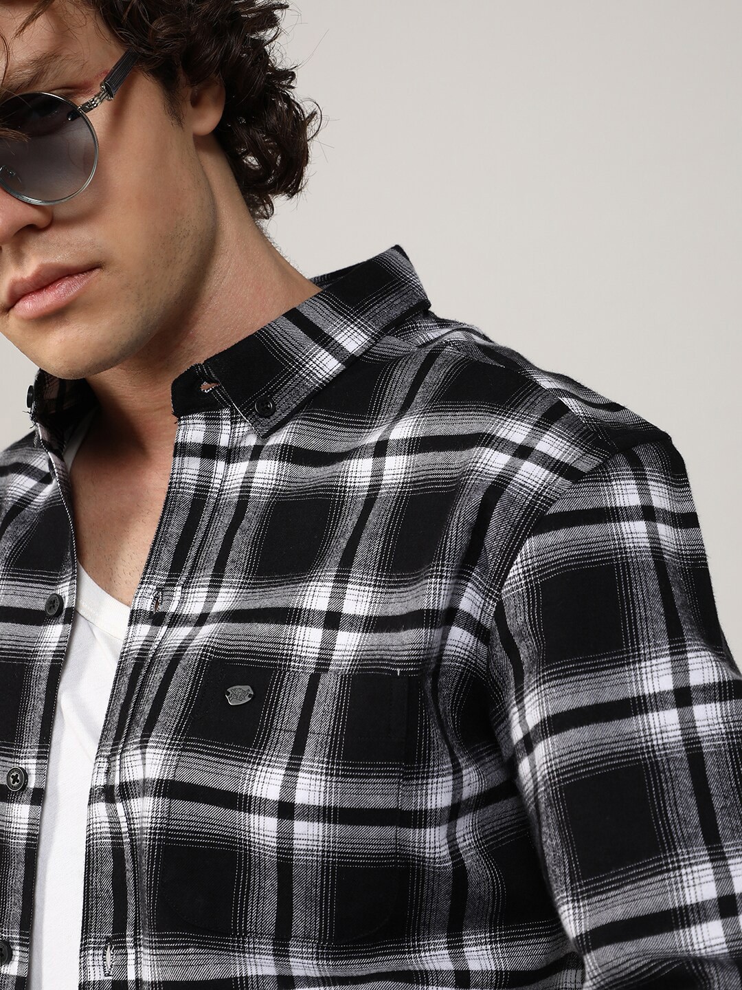 Checked Casual Shirt - Image 3